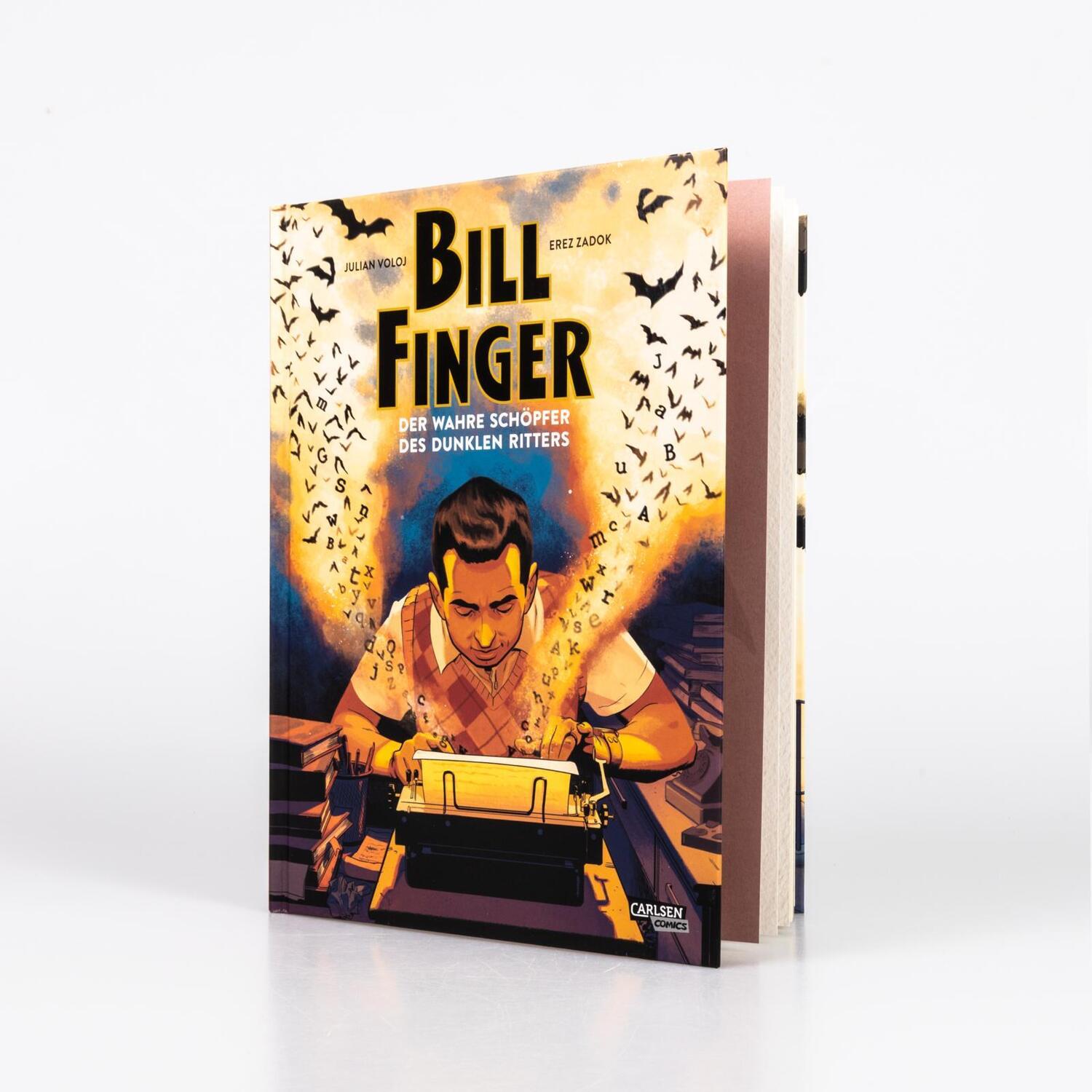 Bild: 9783551711366 | Bill Finger | Julian Voloj | Buch | Carlsen Comics | 144 S. | Deutsch