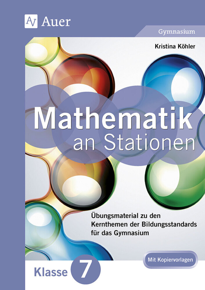 Cover: 9783403075035 | Mathe an Stationen 7 Gymnasium | Kristina Köhler | Broschüre | 96 S.