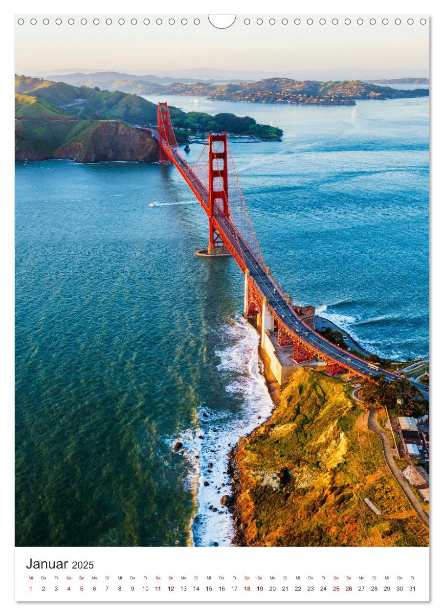 Bild: 9783435885299 | San Francisco - Eine Reise nach Kalifornien. (Wandkalender 2025 DIN...