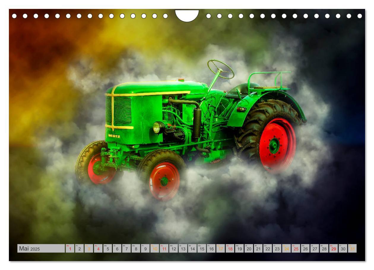 Bild: 9783435327652 | Traktor Legenden (Wandkalender 2025 DIN A4 quer), CALVENDO...