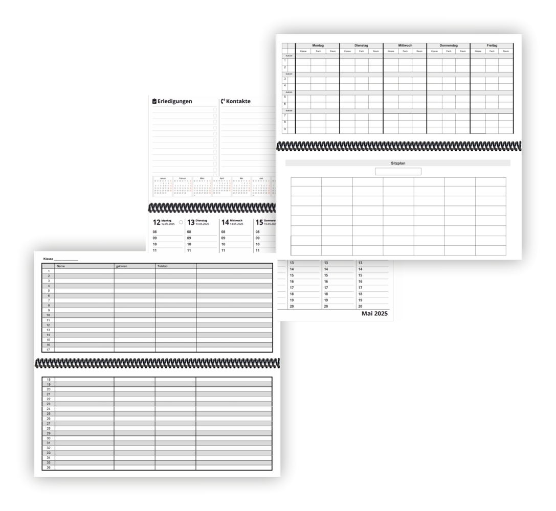 Bild: 4262416630493 | Lehrer - Tischkalender 2024/25 | E&amp;Z-Verlag GmbH | Kalender | Deutsch