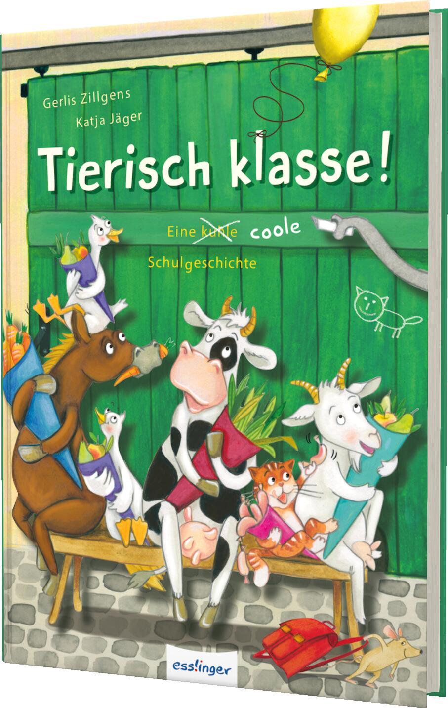 Cover: 9783480238415 | Tierisch klasse! | Eine coole Schulgeschichte Geschenk zur Einschulung