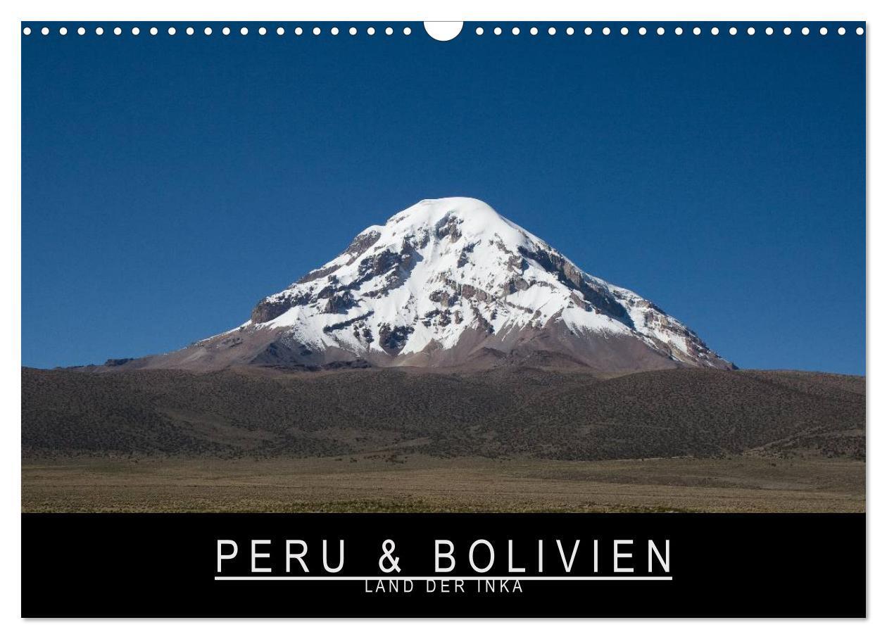 Cover: 9783435755042 | Peru &amp; Bolivien - Land der Inka (Wandkalender 2025 DIN A3 quer),...