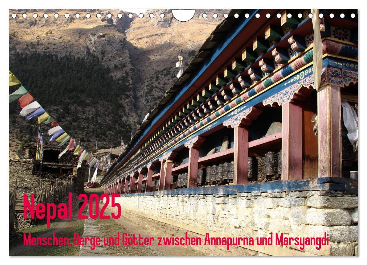 Cover: 9783435769094 | Nepal 2025 Menschen, Berge und Götter zwischen Annapurna und...