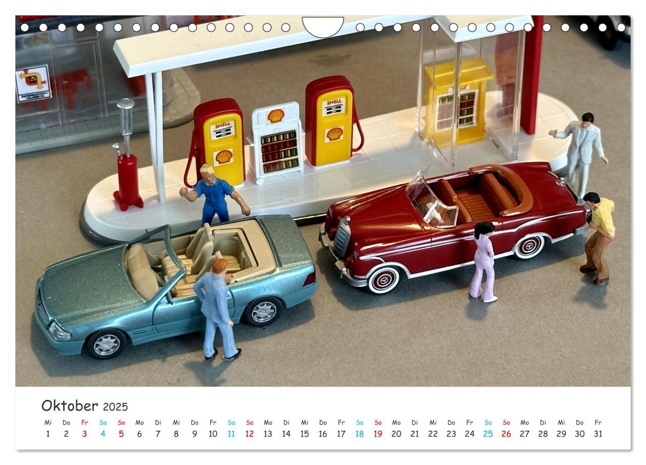 Bild: 9783457190197 | Autos auf der Modellbahn (Wandkalender 2025 DIN A4 quer), CALVENDO...