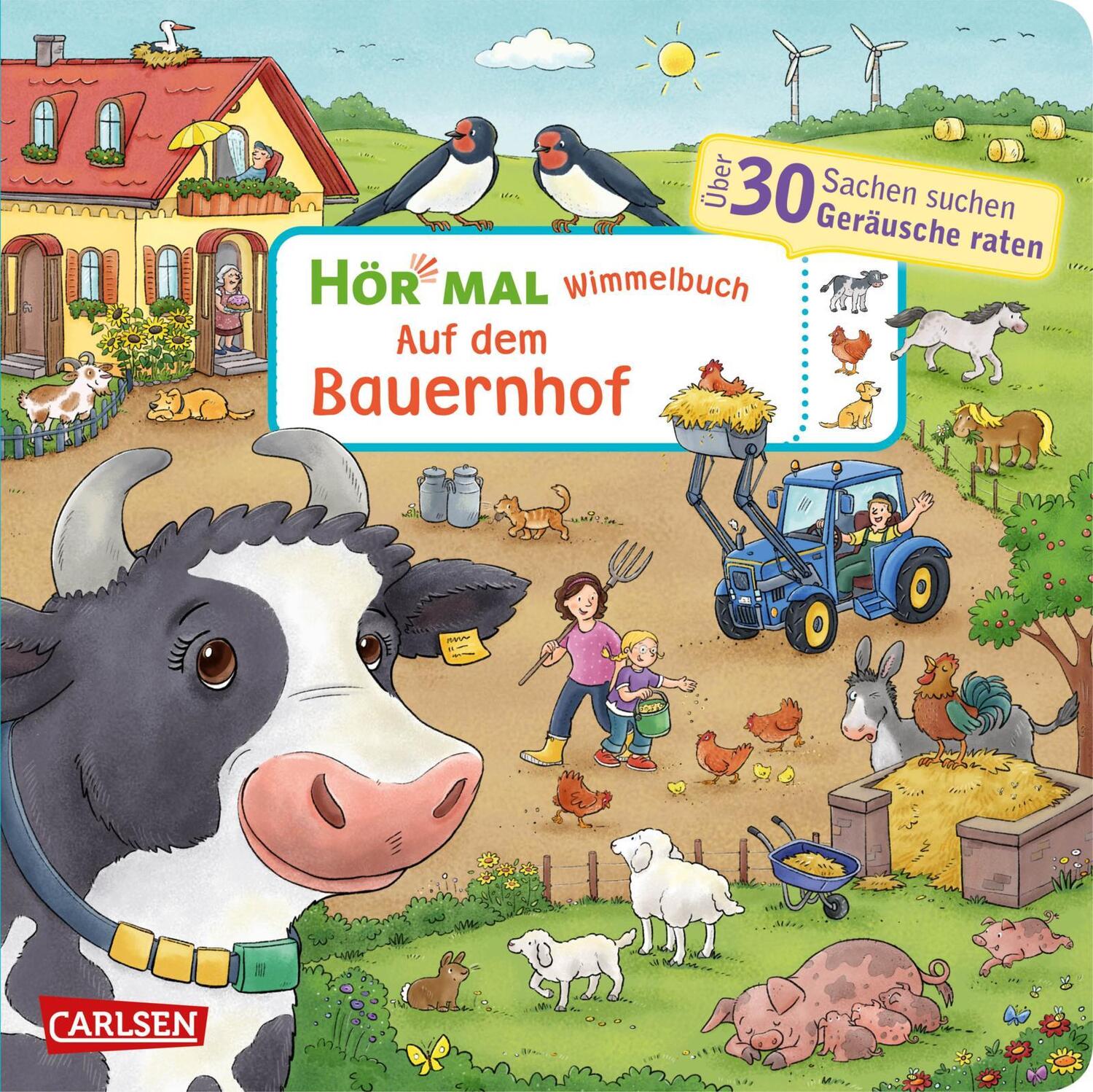 Cover: 9783551253309 | Hör mal (Soundbuch): Wimmelbuch: Auf dem Bauernhof | Julia Hofmann