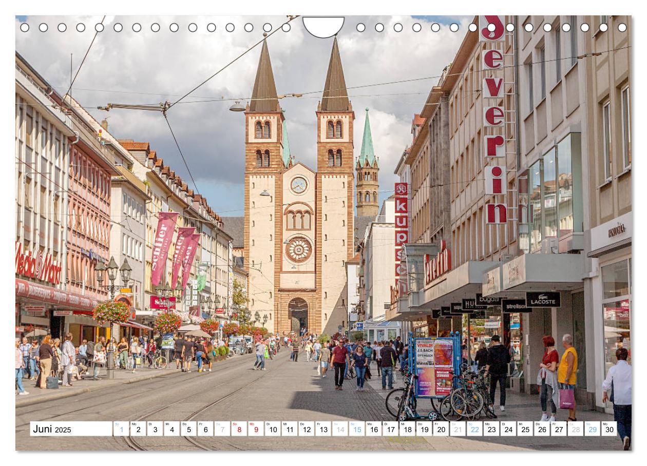 Bild: 9783435206841 | Würzburg - Stadt mit Charme (Wandkalender 2025 DIN A4 quer),...