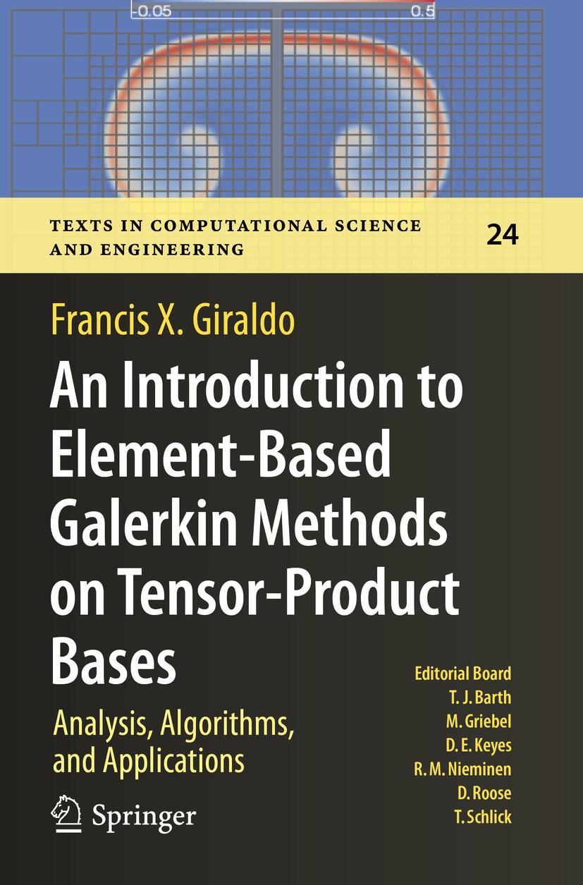 Cover: 9783030550714 | An Introduction to Element-Based Galerkin Methods on Tensor-Product...