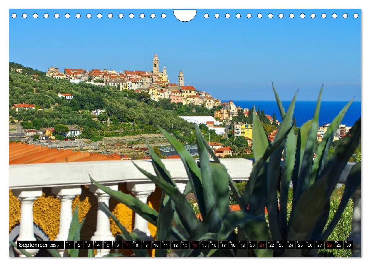 Bild: 9783435681693 | Ligurien - Berge und Meer (Wandkalender 2025 DIN A4 quer), CALVENDO...