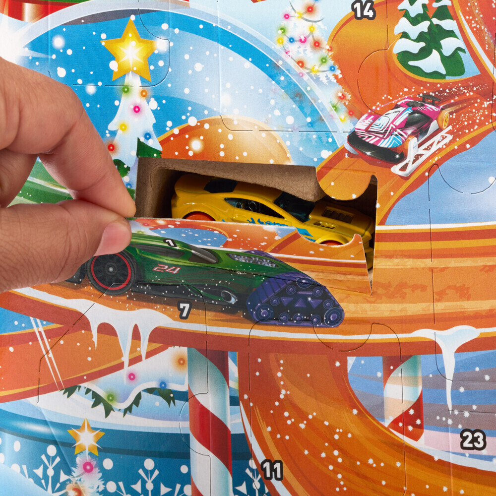 Bild: 194735189205 | Hot Wheels Adventskalender | Kalender | Karton | Deutsch | Mattel