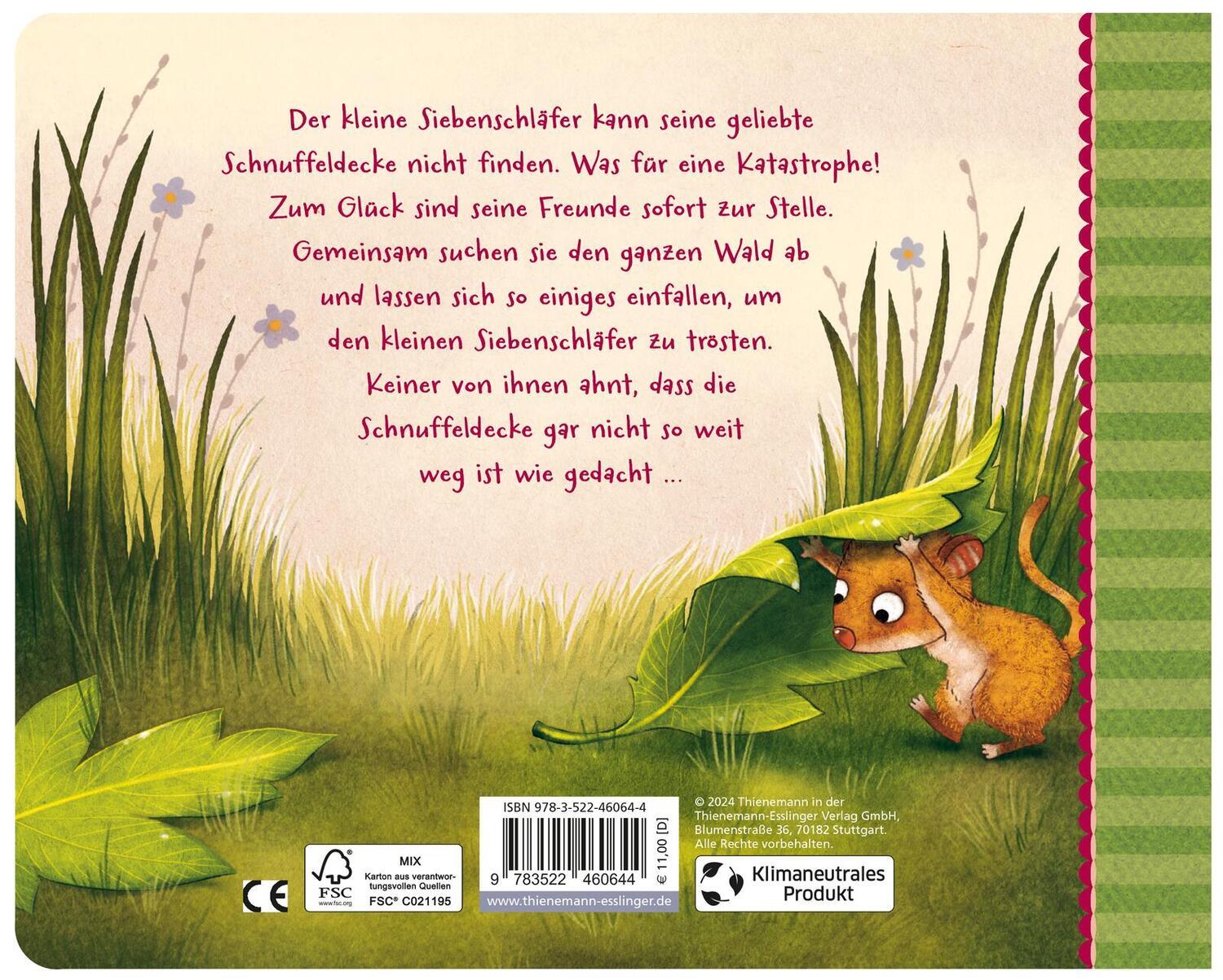 Rückseite: 9783522460644 | Der kleine Siebenschläfer 7: Die Geschichte vom kleinen...