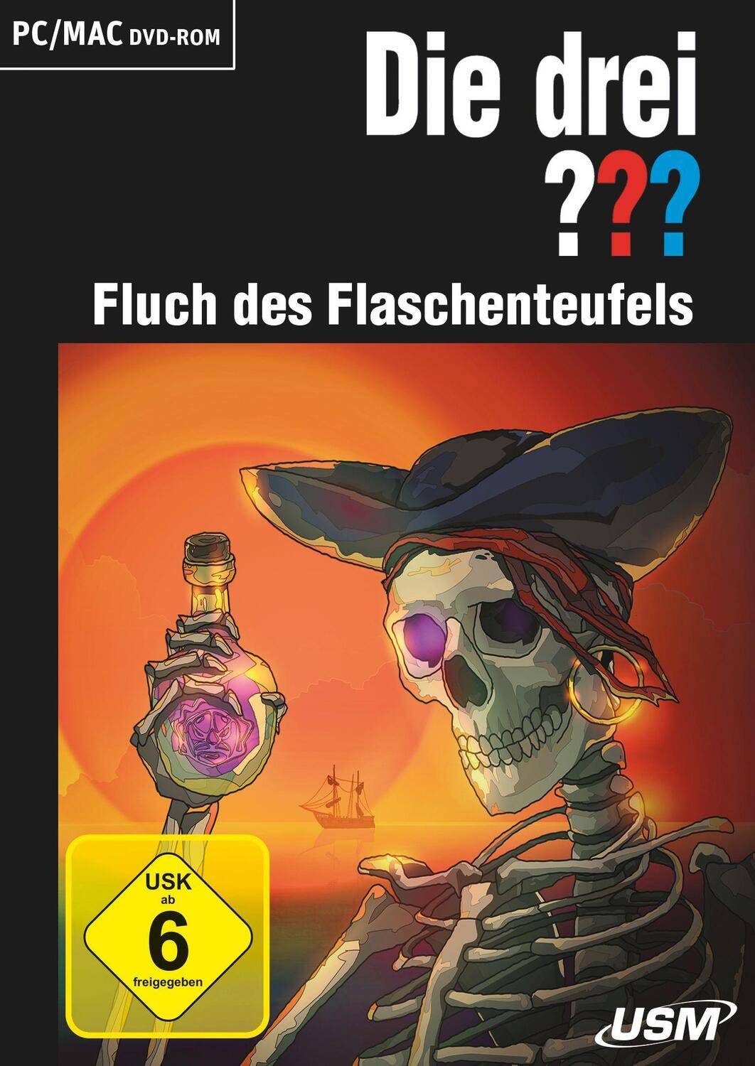 Cover: 4260187455291 | Die drei ??? - Fluch des Flaschenteufels | DVD-ROM | Die drei ???