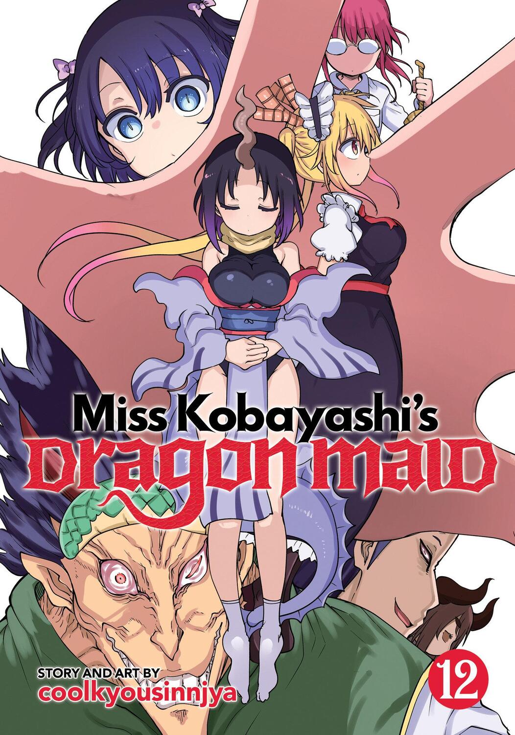 Cover: 9781638586074 | Miss Kobayashi's Dragon Maid Vol. 12 | Coolkyousinnjya | Taschenbuch