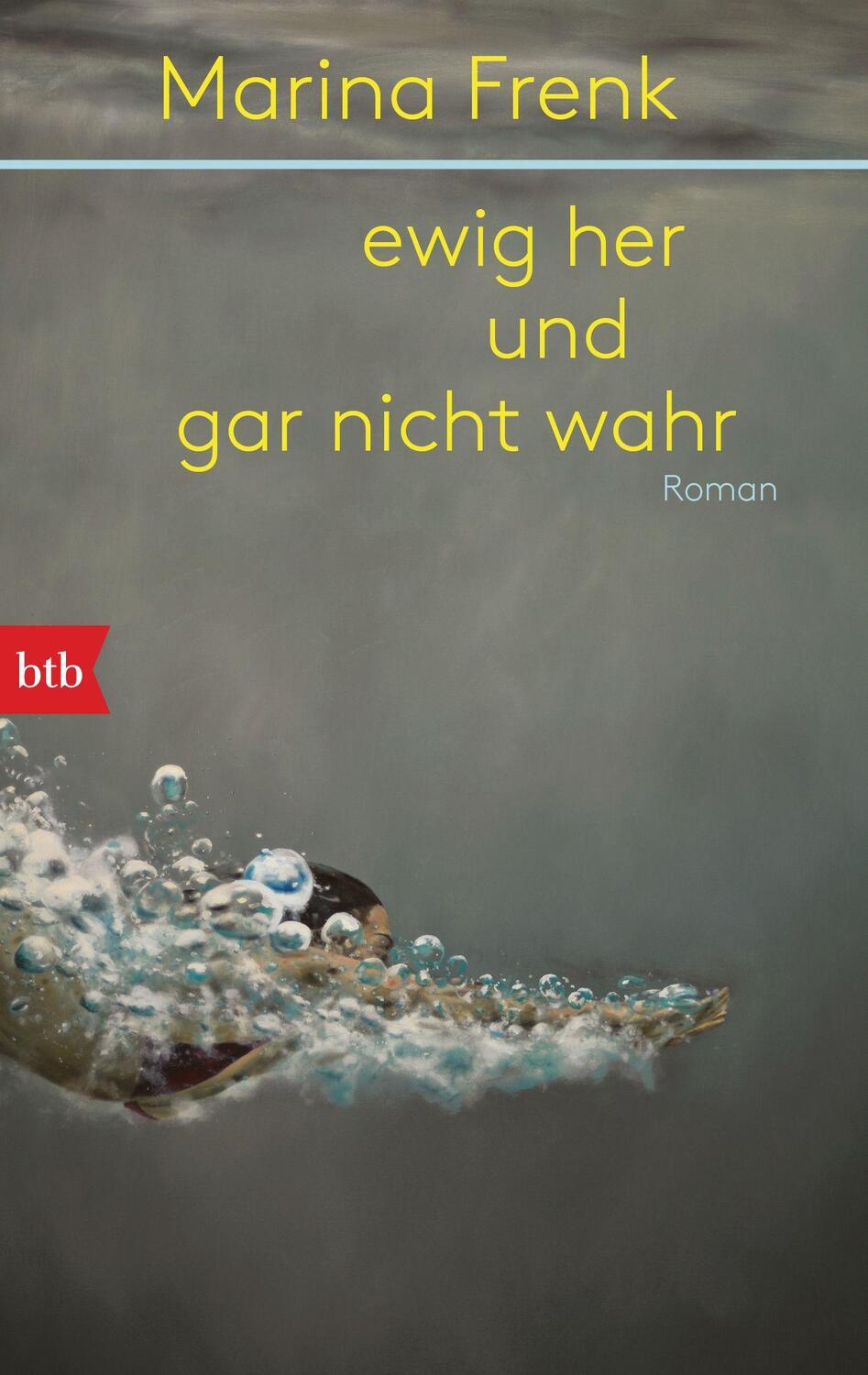 Cover: 9783442771332 | ewig her und gar nicht wahr | Roman | Marina Frenk | Taschenbuch | btb