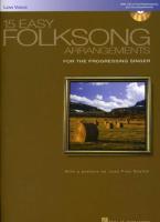 Cover: 9780634077289 | 15 Easy Folksong Arrangements for the Progressing Singer [With CD...