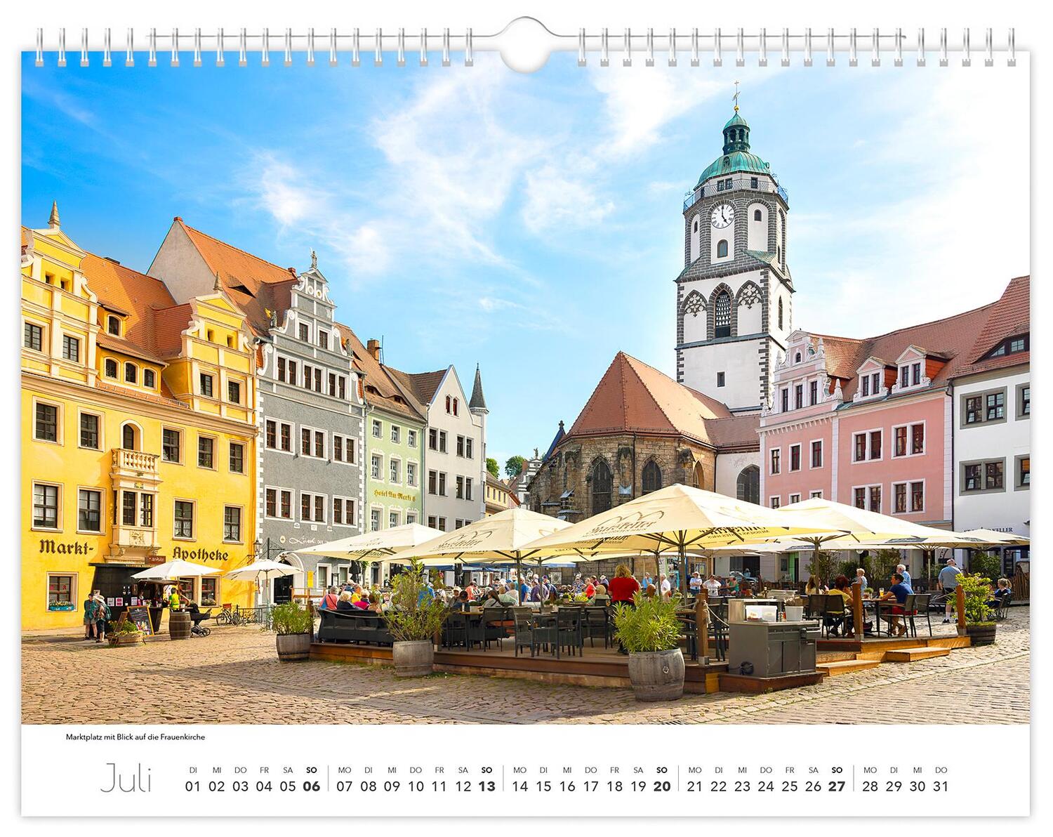 Bild: 9783910680623 | Kalender Meißen 2025 | 40 x 30 cm weißes Kalendarium | Verlag (u. a.)