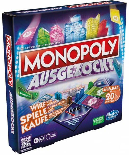 Cover: 5010996170552 | Monopoly Ausgezockt | Monopoly | F8555100 | Deutsch | 2023 | Hasbro