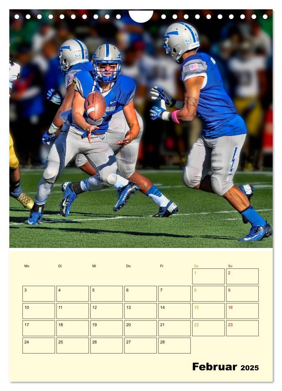 Bild: 9783457012321 | American Football, Team-Arbeit (Wandkalender 2025 DIN A4 hoch),...