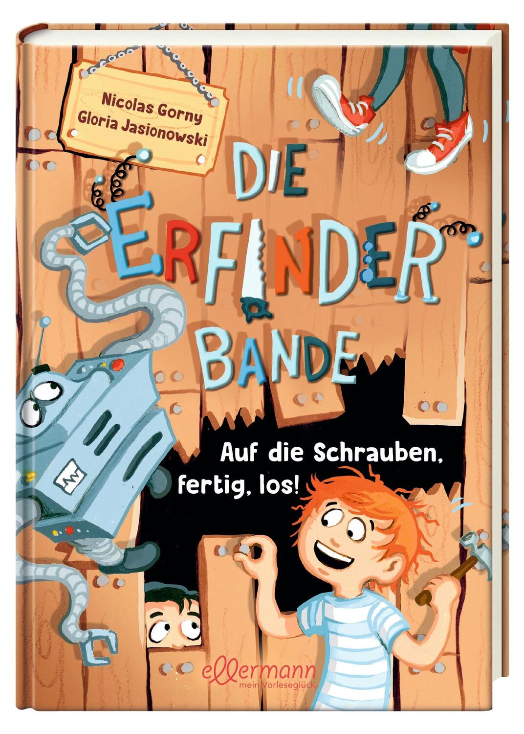 Bild: 9783751400916 | Die Erfinder-Bande 1. Auf die Schrauben, fertig, los! | Nicolas Gorny