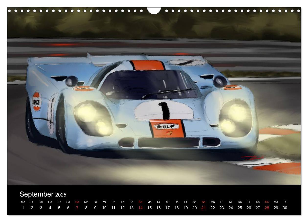 Bild: 9783435498758 | Porsche inspired Artwork by Reinhold Art´s (Wandkalender 2025 DIN...