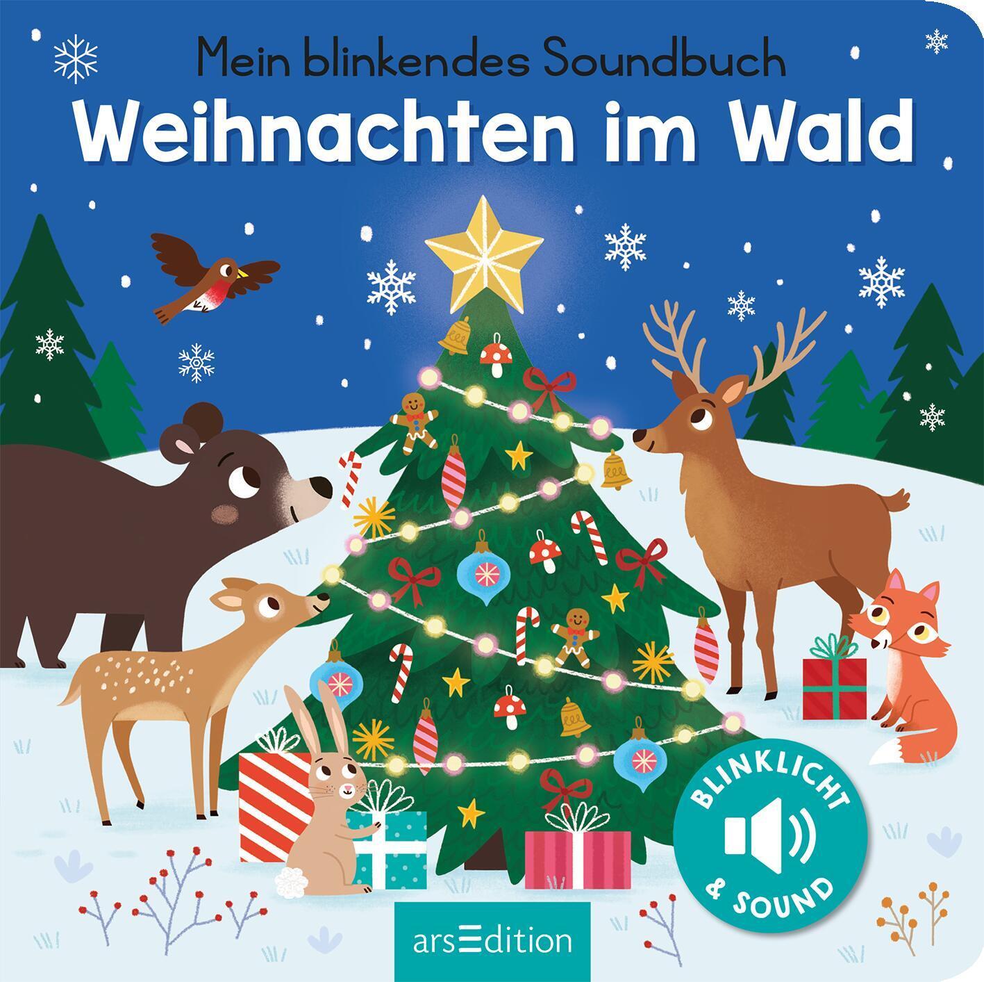 Bild: 9783845848129 | Mein blinkendes Soundbuch - Weihnachten im Wald | Sound mit 1 LED