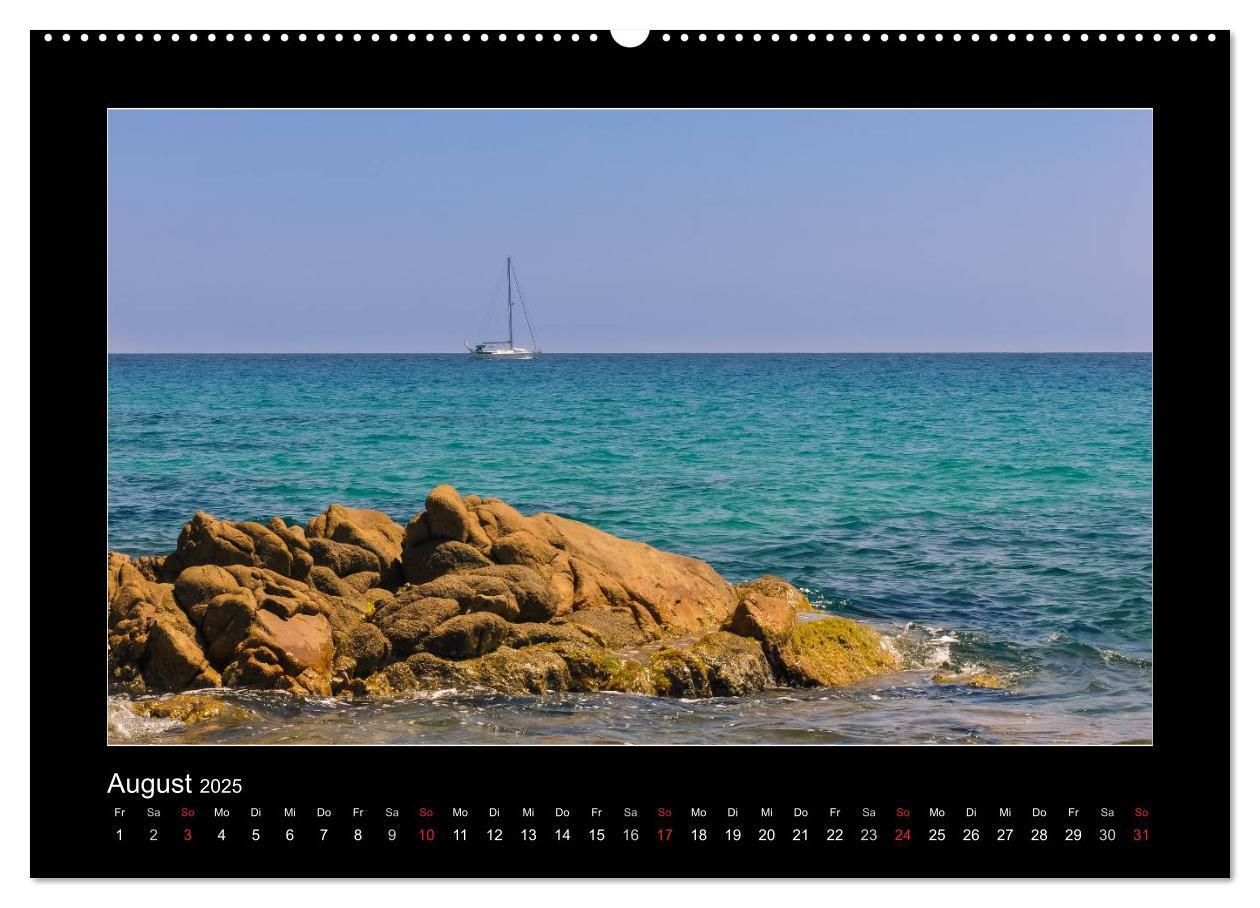 Bild: 9783435738779 | Die Trauminsel Sardinien (Wandkalender 2025 DIN A2 quer), CALVENDO...