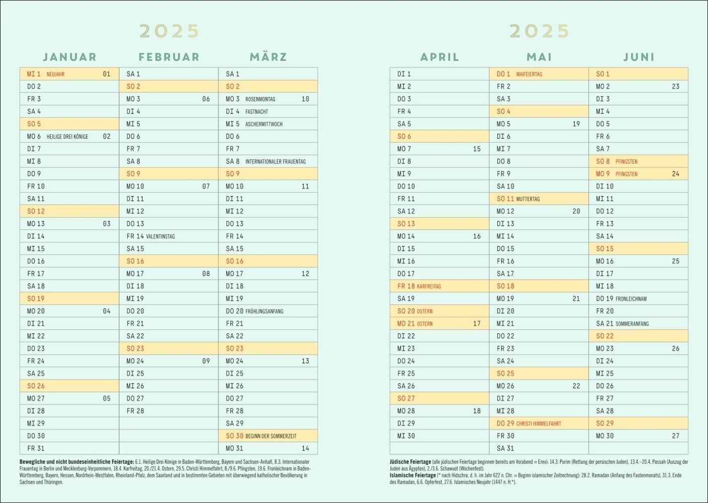 Bild: 9783756407354 | Happy Life Timer Schülerkalender A5 2024/2025 | Kalender | 284 S.