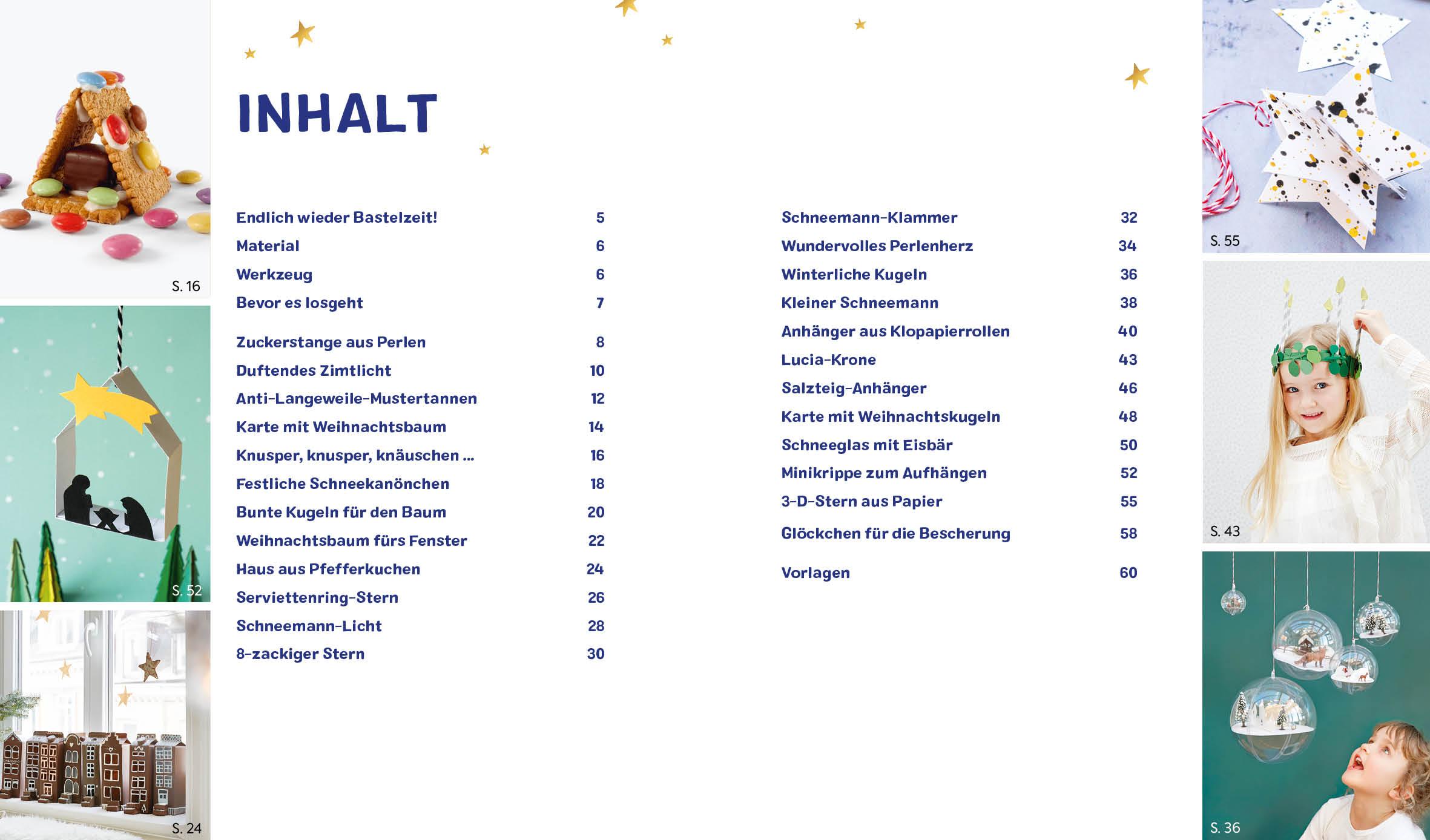 Bild: 9783745913538 | Weihnachtlicher Bastelspaß für Groß und Klein | Möller (u. a.) | Buch