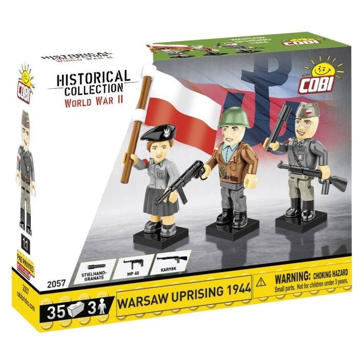 Cover: 5902251020576 | COBI Historical Collection 2057 - Warsaw Uprising 1944, 3 Figuren,...