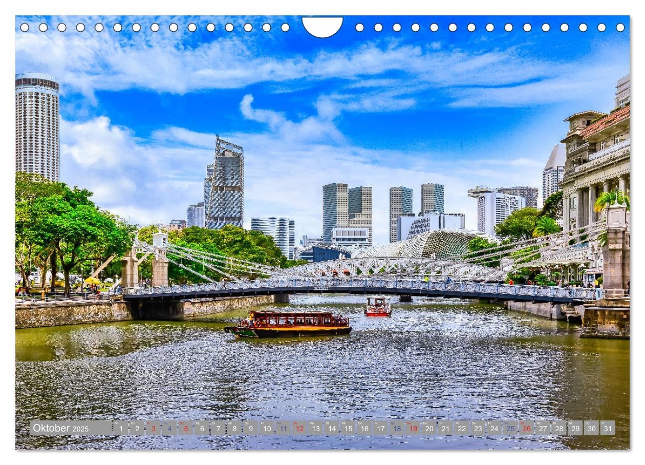 Bild: 9783435244607 | Singapur - Asiatische Lifestyle Metropole (Wandkalender 2025 DIN A4...