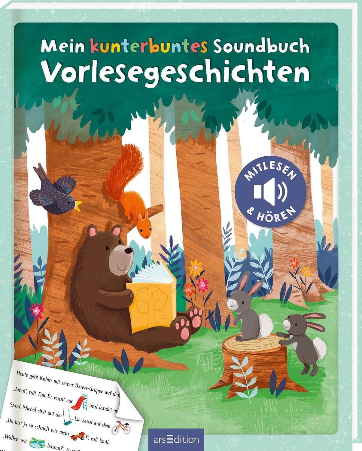 Cover: 9783845846569 | Mein kunterbuntes Soundbuch - Vorlesegeschichten | Mitlesen und hören