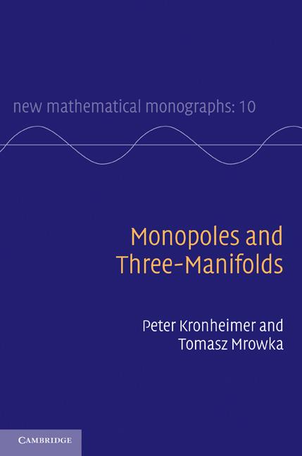 Cover: 9780521184762 | Monopoles and Three-Manifolds | Peter Kronheimer (u. a.) | Taschenbuch