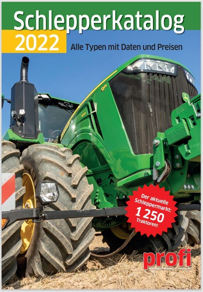 Cover: 9783784357232 | Schlepperkatalog 2022 | Alle Typen mit Daten und Preisen | profi