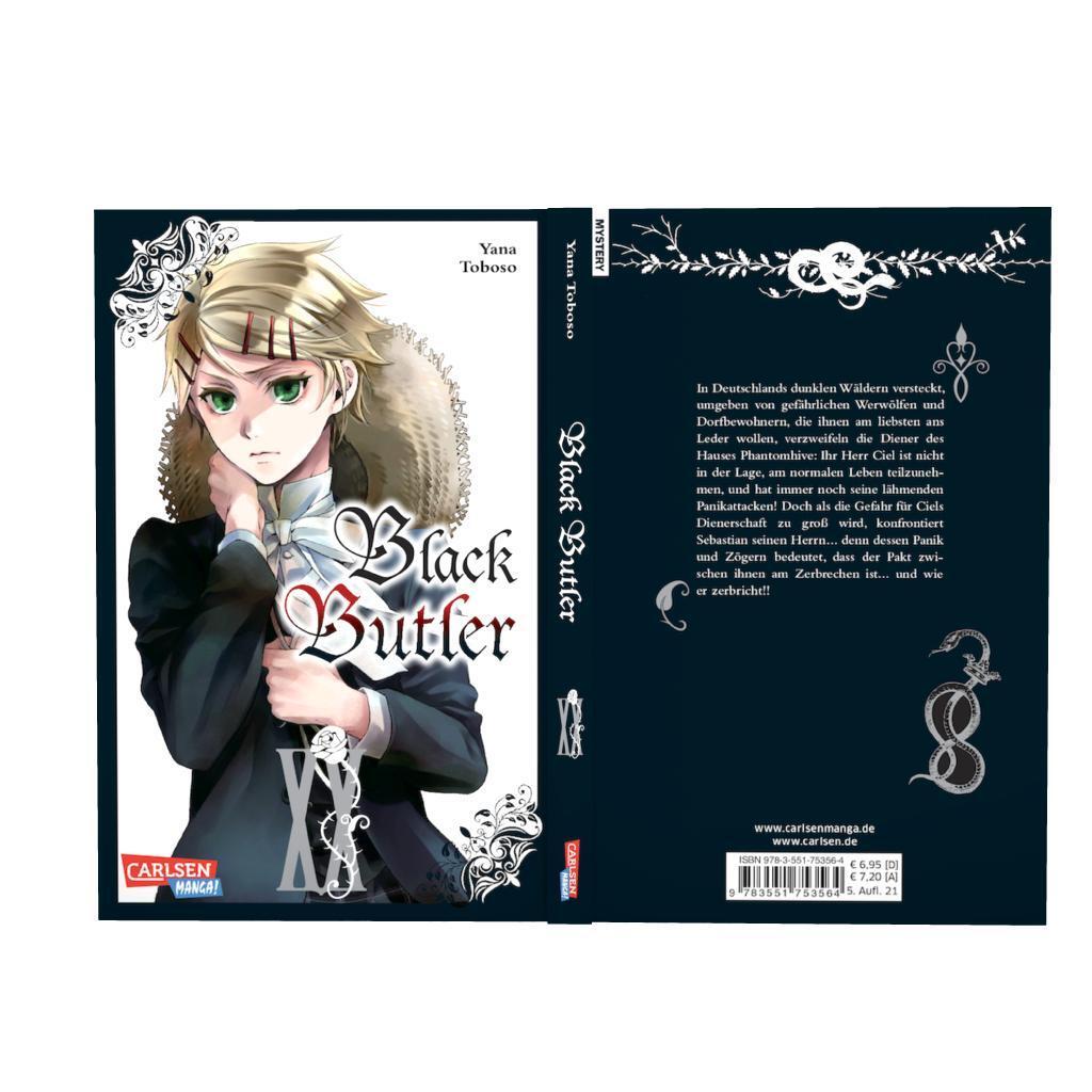 Bild: 9783551753564 | Black Butler 20 | Yana Toboso | Taschenbuch | Black Butler | 178 S.