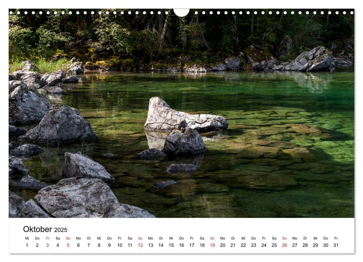 Bild: 9783435561674 | Berge und Seen rund um die Zugspitze (Wandkalender 2025 DIN A3...