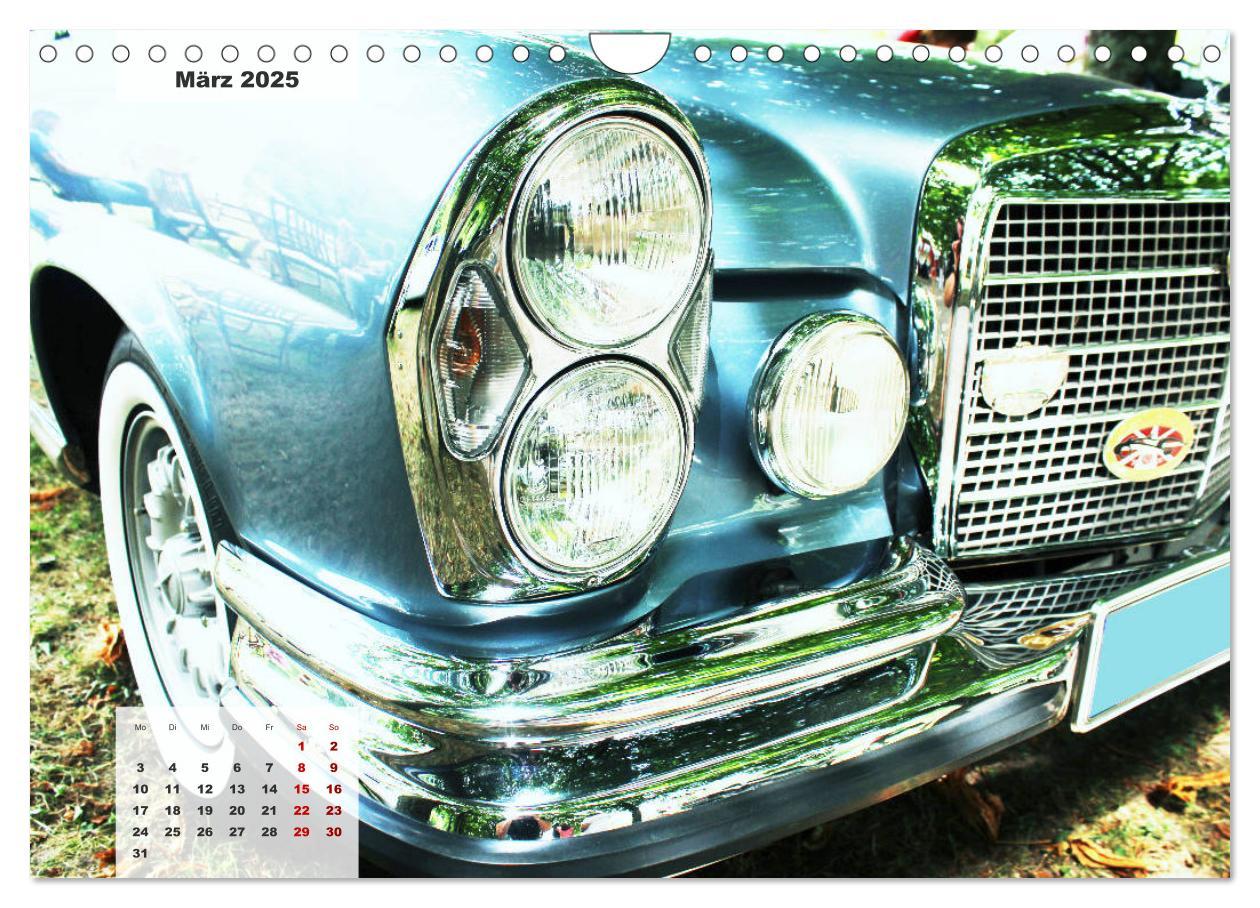 Bild: 9783435337330 | Mercedes Edel &amp; Fein (Wandkalender 2025 DIN A4 quer), CALVENDO...