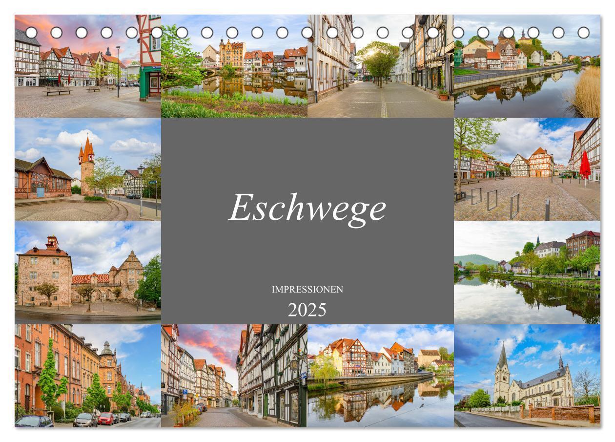 Cover: 9783435049646 | Eschwege Impressionen (Tischkalender 2025 DIN A5 quer), CALVENDO...