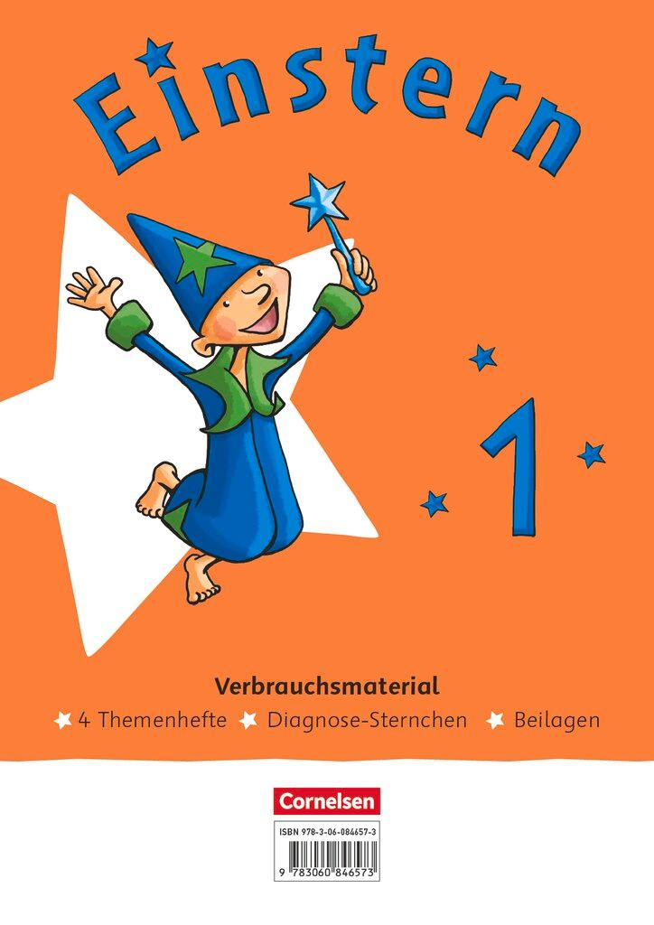 Cover: 9783060846573 | Einstern Mathematik 01. Themenhefte 1-4. Diagnoseheft und...