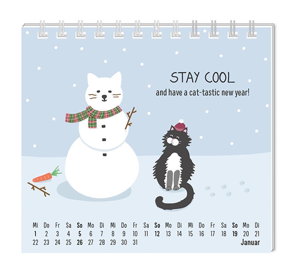 Bild: 9783986361310 | Mini-Kalender 2025 Have a purrrfect time! | Mini-Kalender | Original