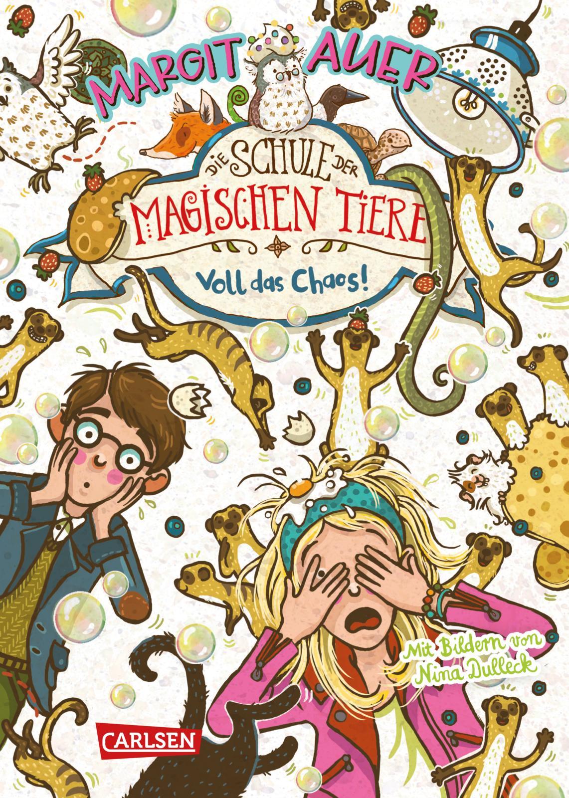 Cover: 9783551653628 | Die Schule der magischen Tiere 12: Voll das Chaos! | Margit Auer