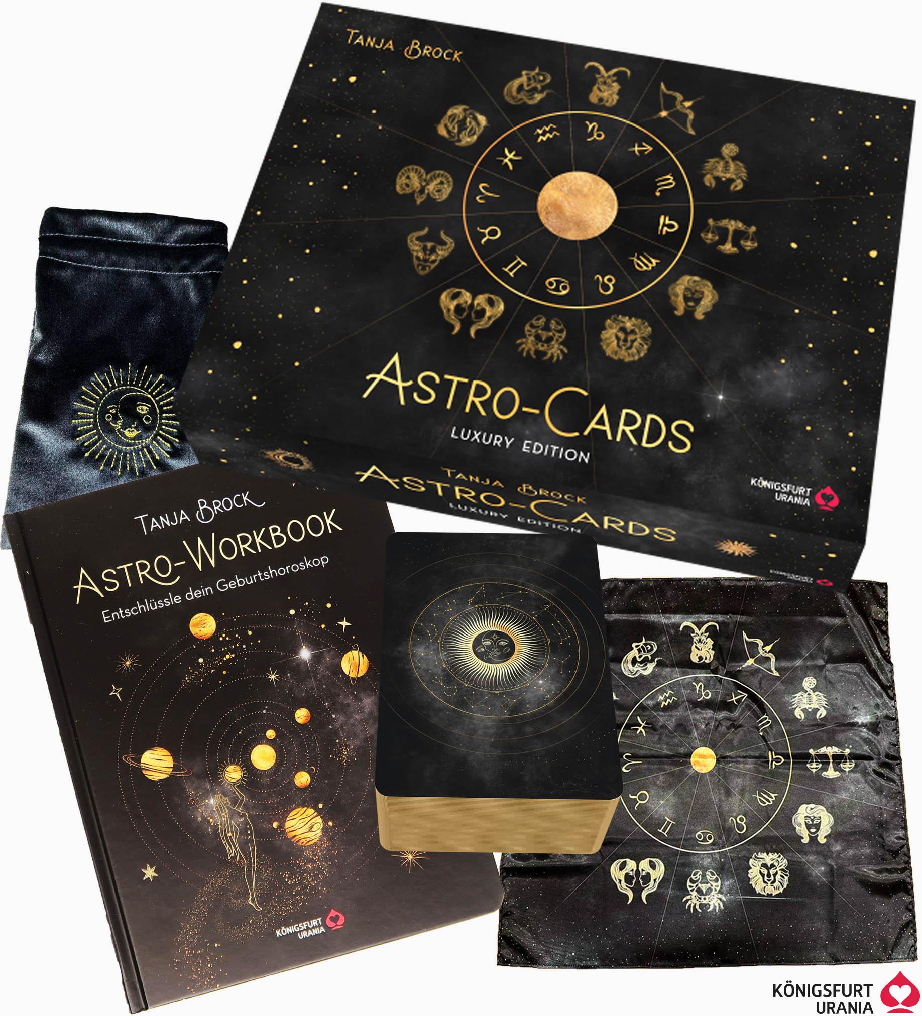 Cover: 9783868268102 | Astro-Cards - Luxury Edition | Tanja Brock | Taschenbuch | 160 S.