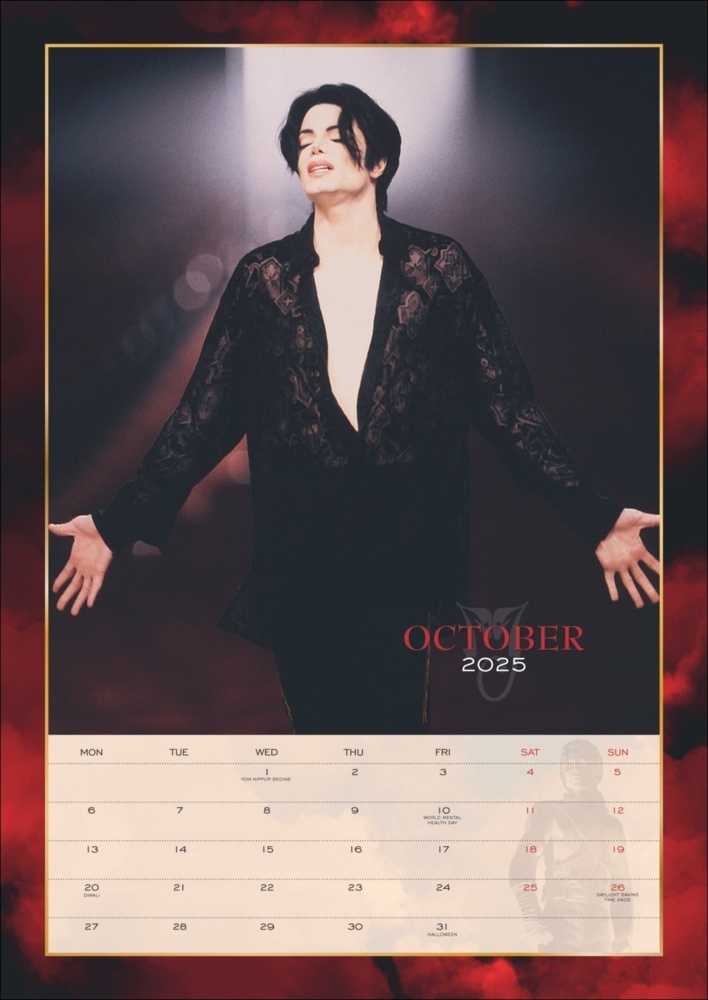 Bild: 9783840196737 | Michael Jackson Posterkalender 2025 | Kalender | Spiralbindung | 14 S.