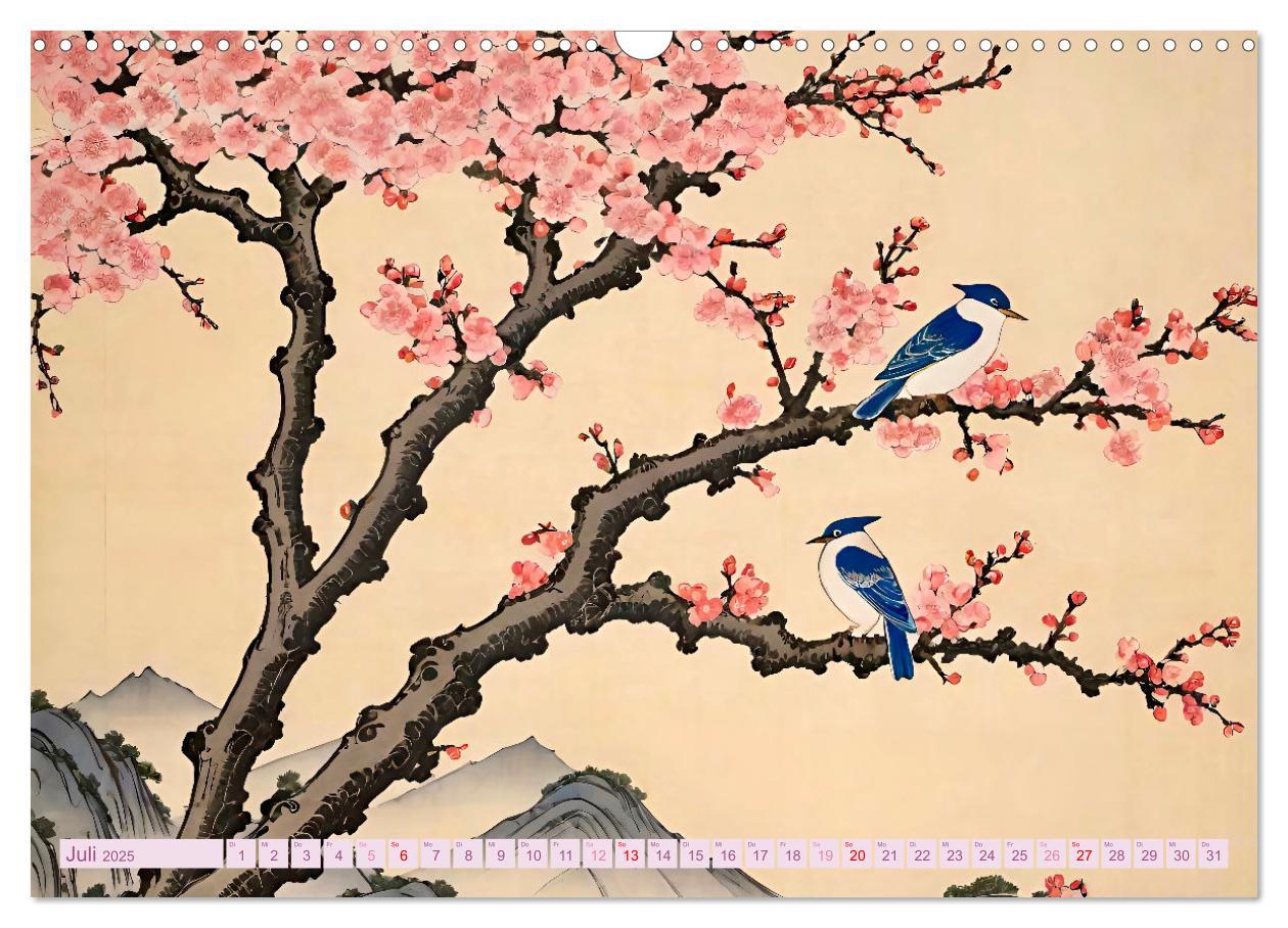 Bild: 9783383824982 | Hanami in Japan (Wandkalender 2025 DIN A3 quer), CALVENDO...