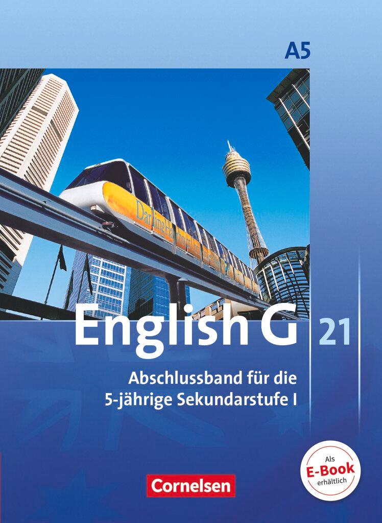 Cover: 9783060319213 | English G 21. Ausgabe A 5. Abschlussband 5-jährige Sekundarstufe I....