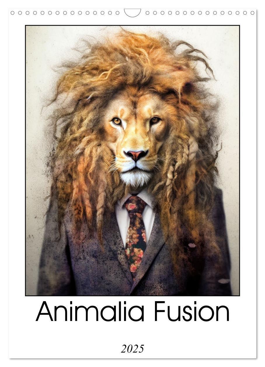 Cover: 9781325967766 | Animalia Fusion (Wall Calendar 2025 DIN A3 portrait), CALVENDO 12...