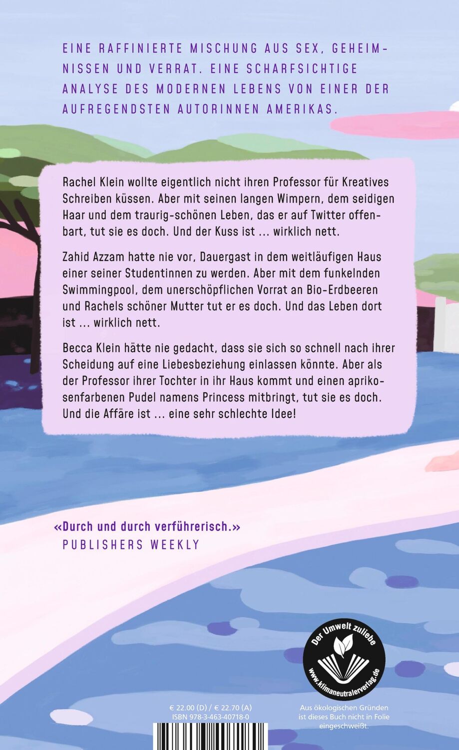 Rückseite: 9783463407180 | Wirklich nett | Marcy Dermansky | Buch | 336 S. | Deutsch | 2021