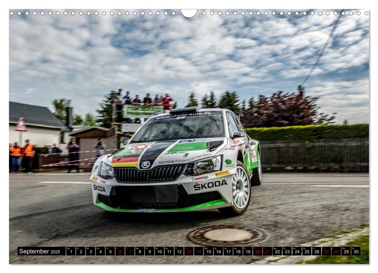 Bild: 9783435410354 | SCHNELL! AUTHENTISCH! MITTENDRIN! - RALLYE! (Wandkalender 2025 DIN...