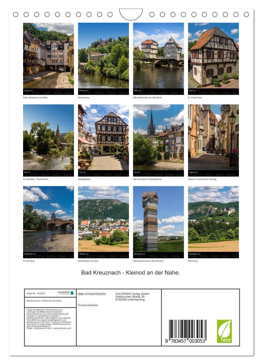 Bild: 9783457003053 | Bad Kreuznach - Kleinod an der Nahe. (Wandkalender 2025 DIN A4...