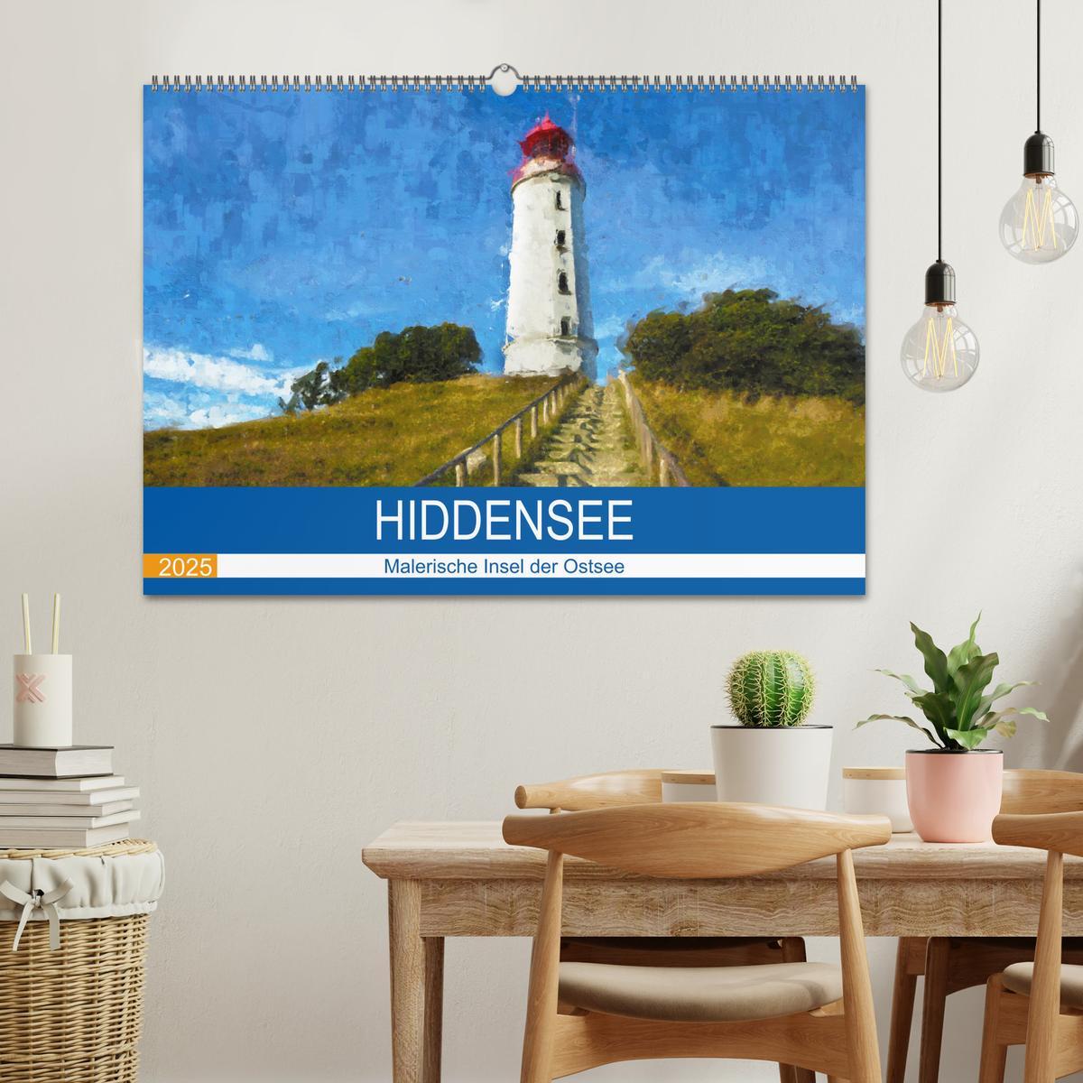 Bild: 9783435039333 | Hiddensee - Malerische Insel der Ostsee (Wandkalender 2025 DIN A2...