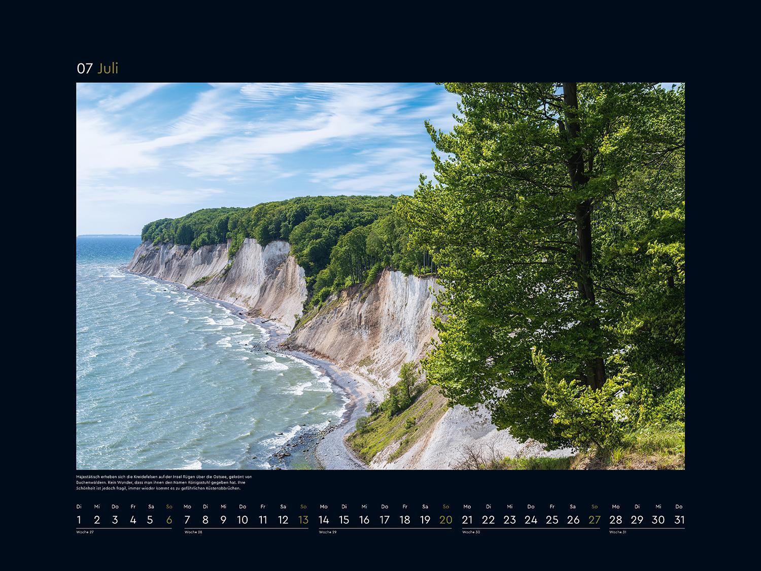 Bild: 9783965913561 | Wildnis Deutschland - KUNTH Wandkalender 2025 | Kalender | 14 S.